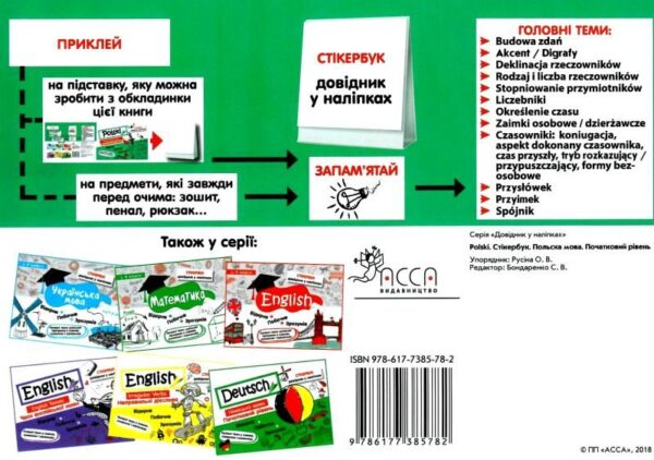 Асса стікербук асс