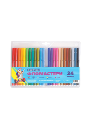 Фломастери - Centropen 24 - 7790