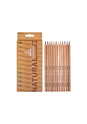 Олівці кольорові Marco 6100-12 Natural 12 кольорів