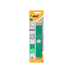 Олівець простий графітовий BIC HB 4 ШТ 655