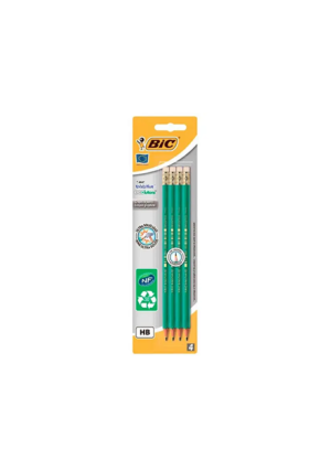 Олівець простий графітовий - BIC HB - 655- 4шт