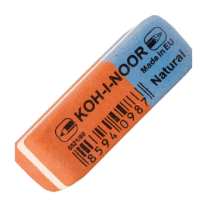 Гумка Kohinoor 6521/80 комбінована