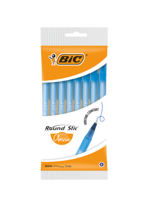Ручка - BIC Раунд Стік 8 шт