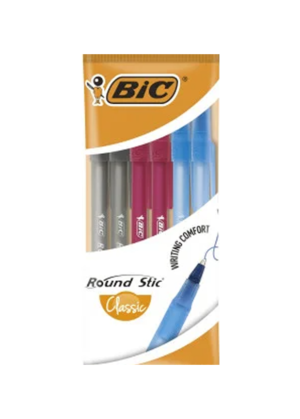 Ручка - BIC - Раунд Стік 6 шт