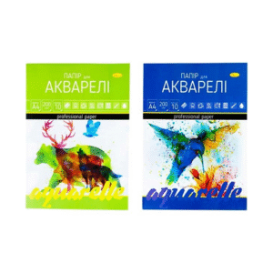 Папір для акварелі папка А4 10