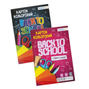 Картон кол Скат 9 арк золото срібло 229