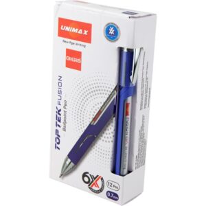 Ручка кулькова - Unimax Top Tek Fusion 10 000, синя UX-10000-02
