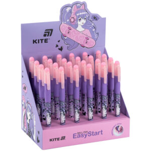 Ручка кулькова - Kite EasyStart Anime Dream K26-099-1, синя