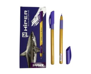Ручка Hiper масляна SHARK фіолетова HO-200