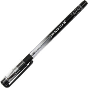 Ручка масляна Radius I-Pen чорний 12/144/
