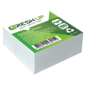 Папір для нотаток Fresh UP 85x85 мм 400 аркушів, білий FR-1212
