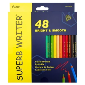 Олівці кольорові Marco 4100-48CВ Superb Writer 48 кольорів