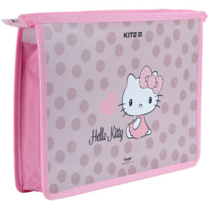 Папка на блискавці Kite A4+, Hello Kitty HK24-428