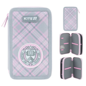 Пенал без наповнення Kite College Line K26-623-1, 2 відділення