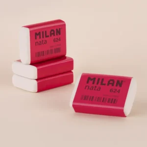 Гумка - MILAN 624 прямокутна біла (24 шт)