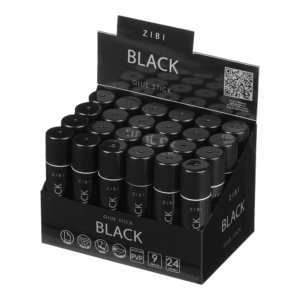 Клей-олiвець ZiBi Black 9 г PVP ZB.6305 (24 шт)