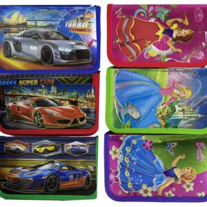Пенал шкільний 3D,1 змійка,1 вкладиш (9117)