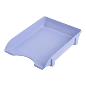 Лоток для паперів пластиковий горизонтальний Buromax Pastel бузковий BM.6354-26