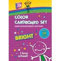 Набір кольорового картону А5 10л Cool For School CFS