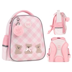 Рюкзак шкільний напівкаркасний GoPack Education Teddy Bears GO26-165S-1