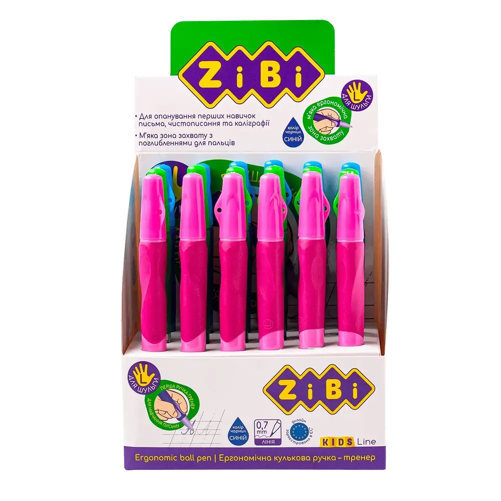 Ручка кулькова для шульги - ZiBi KIDS Line ZB.2001-01