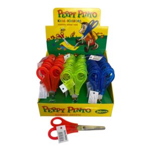 Ножиці дитячі - Peppy Pinto в дисплеї - 30 шт розмір - 13,5см 1002/30SP