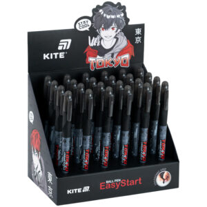 Ручка кулькова - Kite EasyStart Tokyo K26-099-2, синя