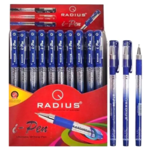 Ручка масляна - Radius I-Pen синій 50/300/