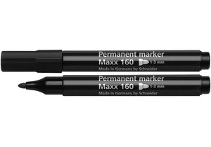Маркер - Schneider Maxx 160 чорний 1-3мм