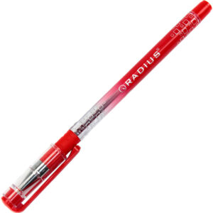 Ручка масляна Radius I-Pen червоний 12/144/