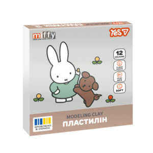 Пластилін Yes 12 кольорів 240г Miffy 540719