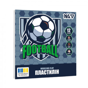 Пластилін Yes Football 12 кольорів 240 г 540714