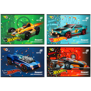 Альбом для малювання Kite Hot Wheels HW26-241, 12 аркушів