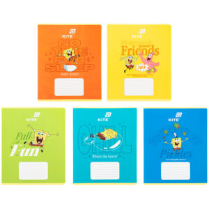 Зошит шкільний Kite Sponge Bob SB26-236, 18 аркушів, клітинка