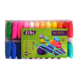Пластилін повітряний для ліплення ZiBi KIDS Line 24 шт ZB.6297