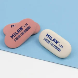 Гумка MILAN 124 овальна біла (24 шт) CMM124